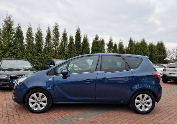 Opel Meriva cena 37900 przebieg: 137000, rok produkcji 2016 z Bytom Odrzański małe 704